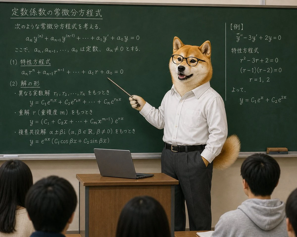柴犬老师讲解常微分方程