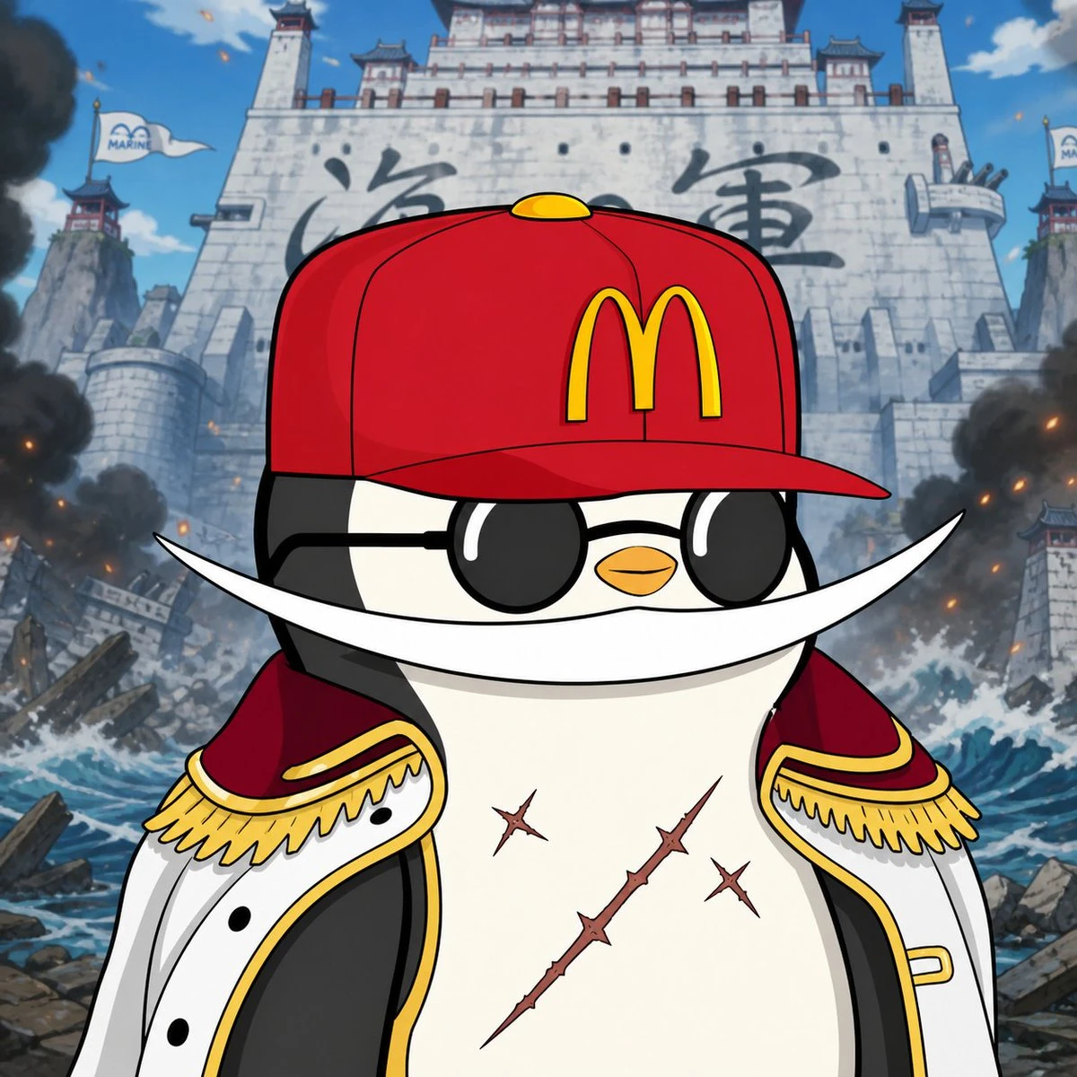 麦当劳企鹅海军大将