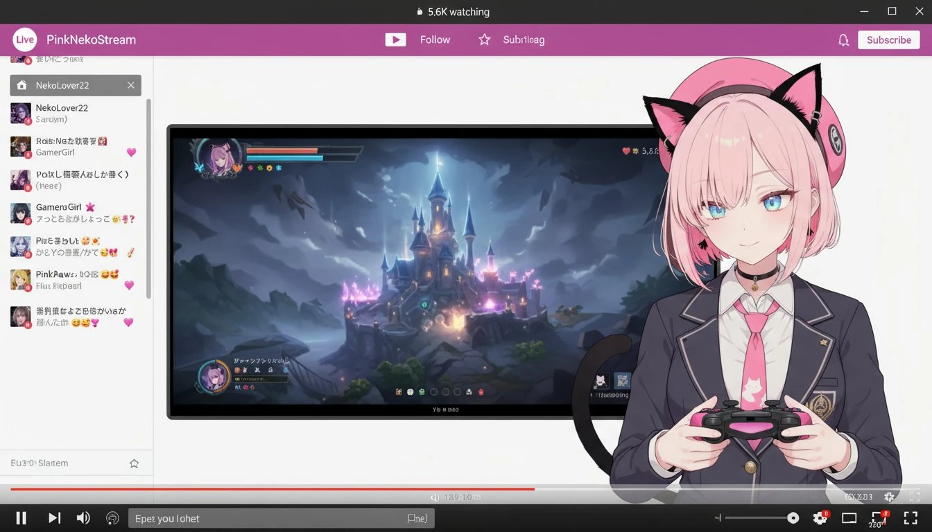 成为Vtuber