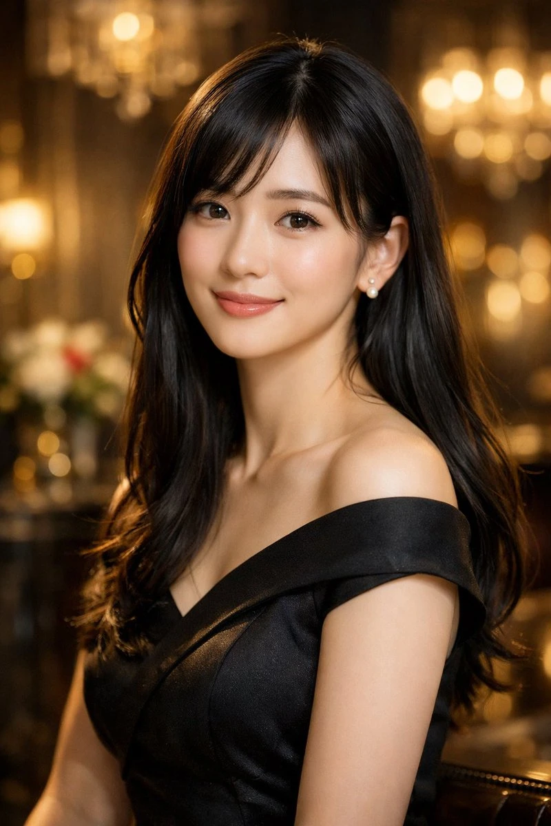 优雅女性肖像摄影