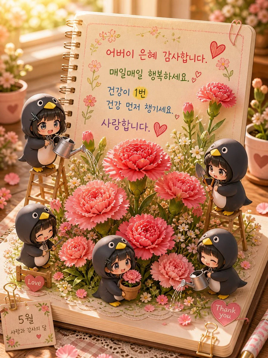 感恩母亲节立体贺卡