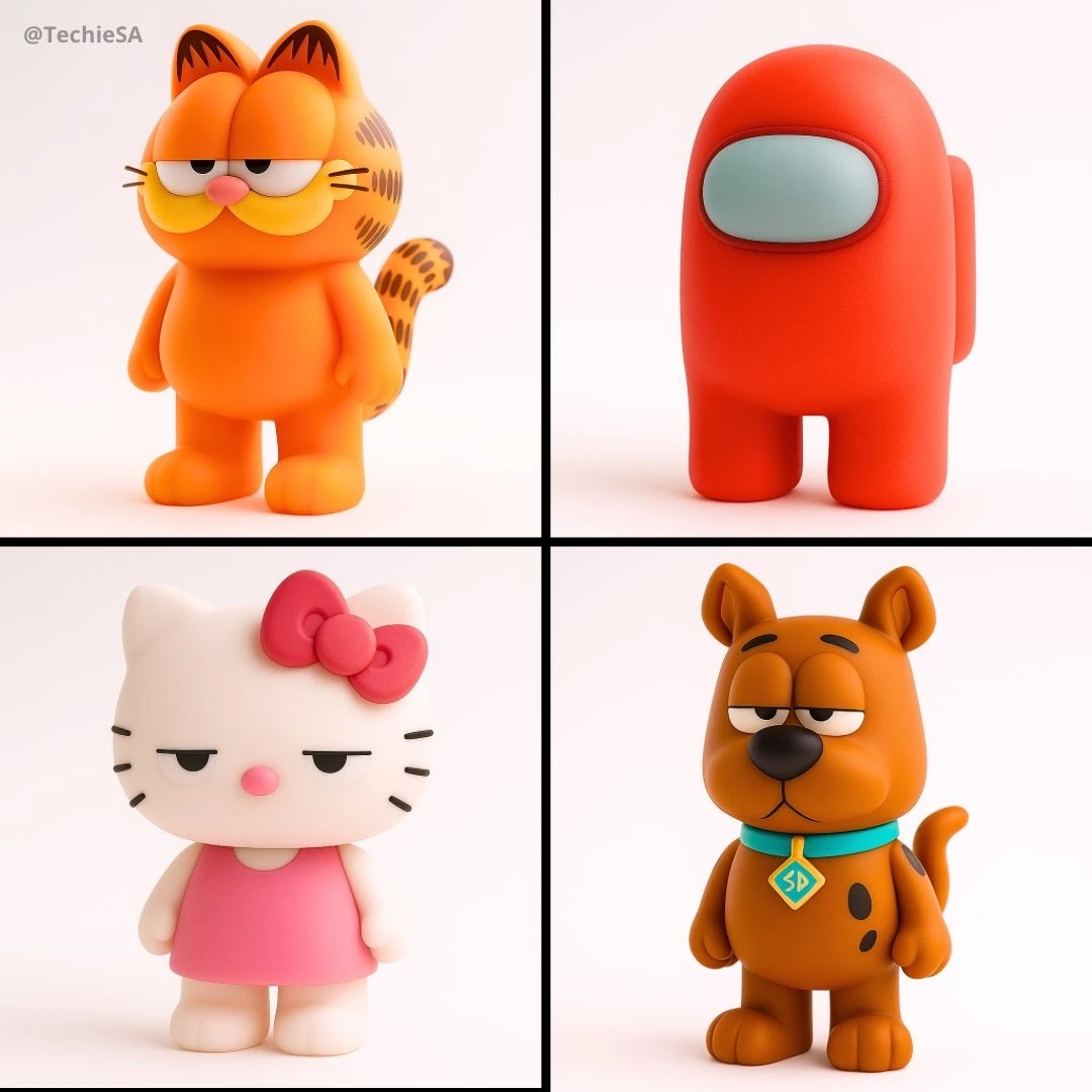卡通角色3D手办渲染预设_1