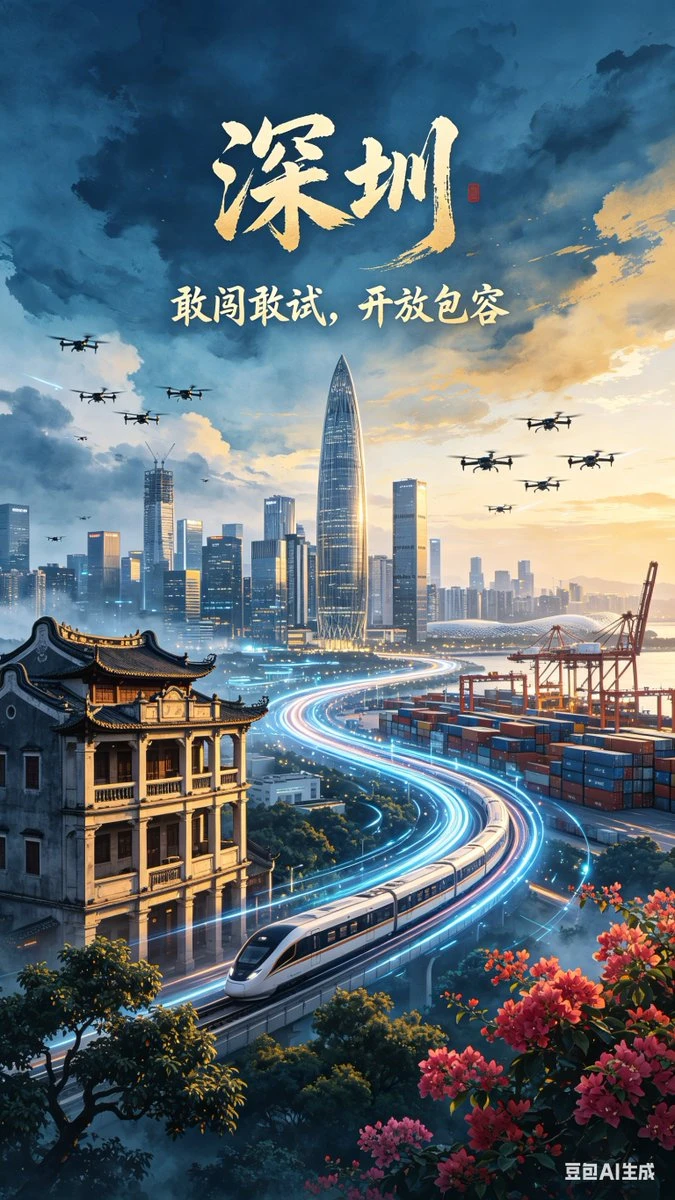 深圳城市品牌宣传海报