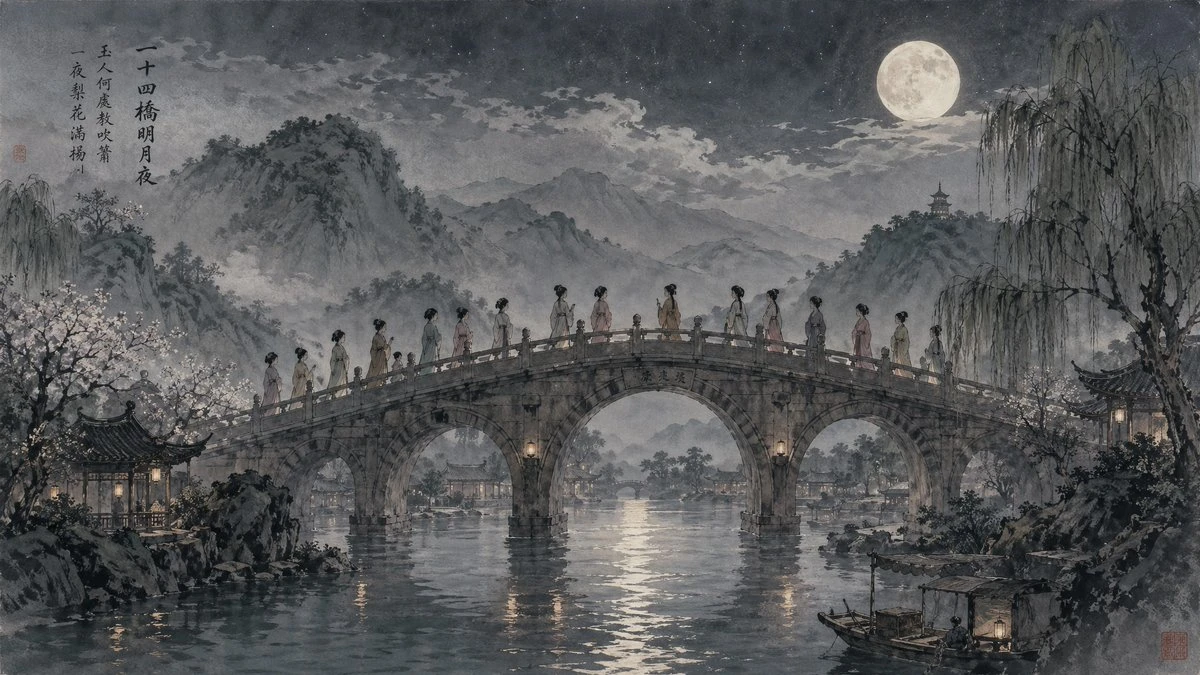 二十四桥明月夜