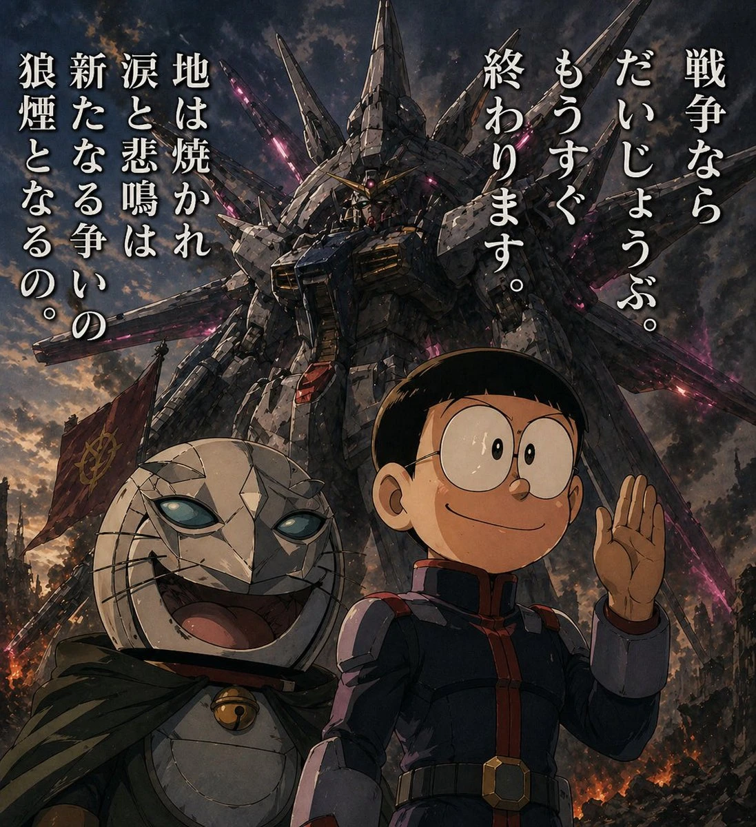 漫画转末日机甲电影海报