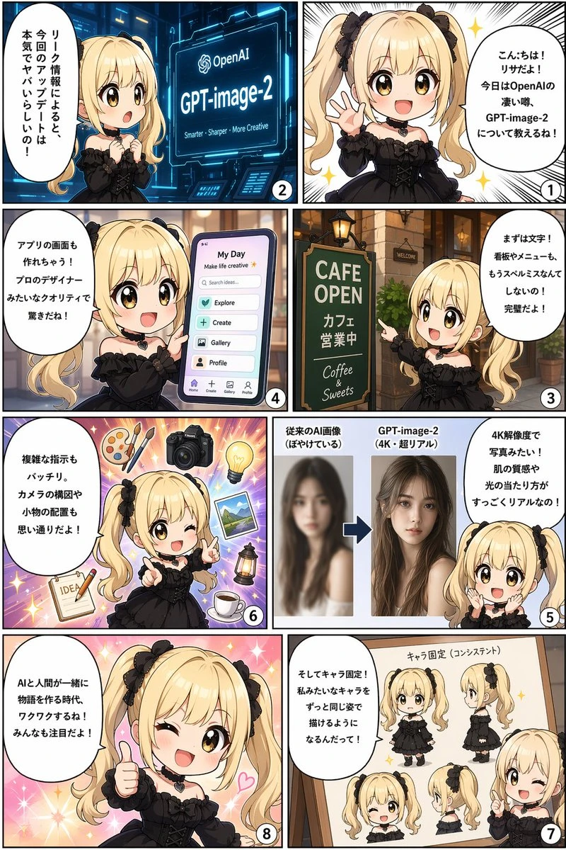 GPT-image-2功能介绍漫画
