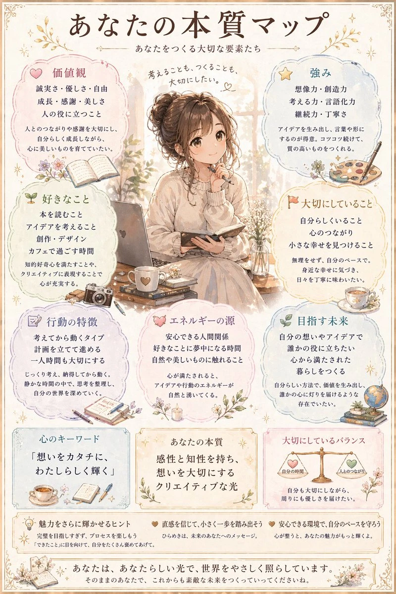 你的本质地图