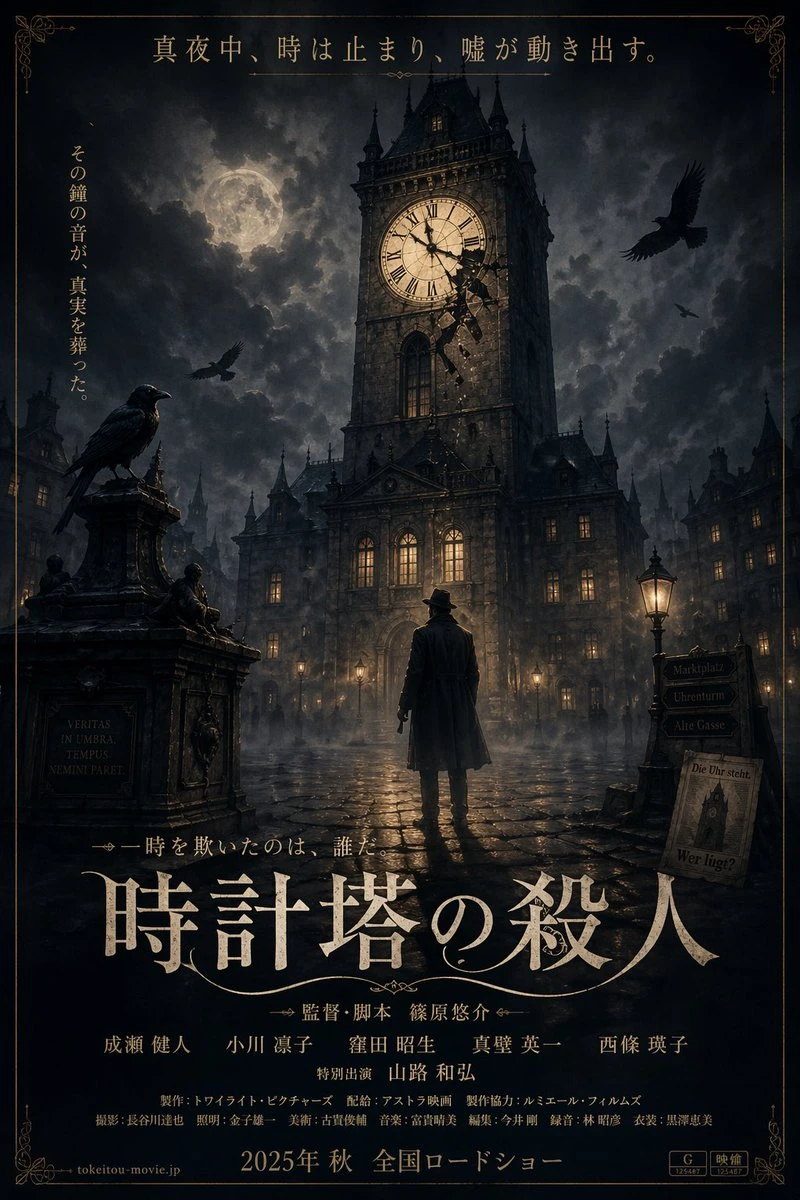 哥特悬疑电影海报