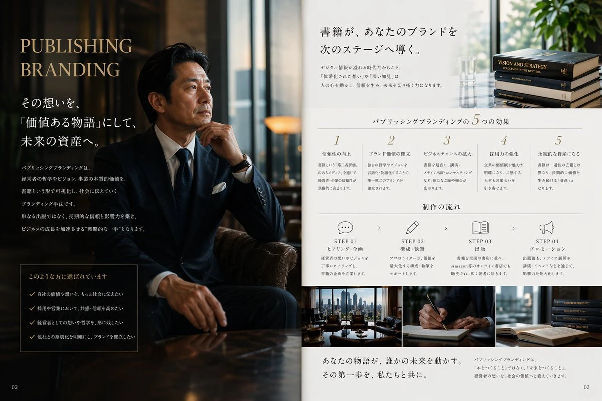 高端出版品牌宣传册设计