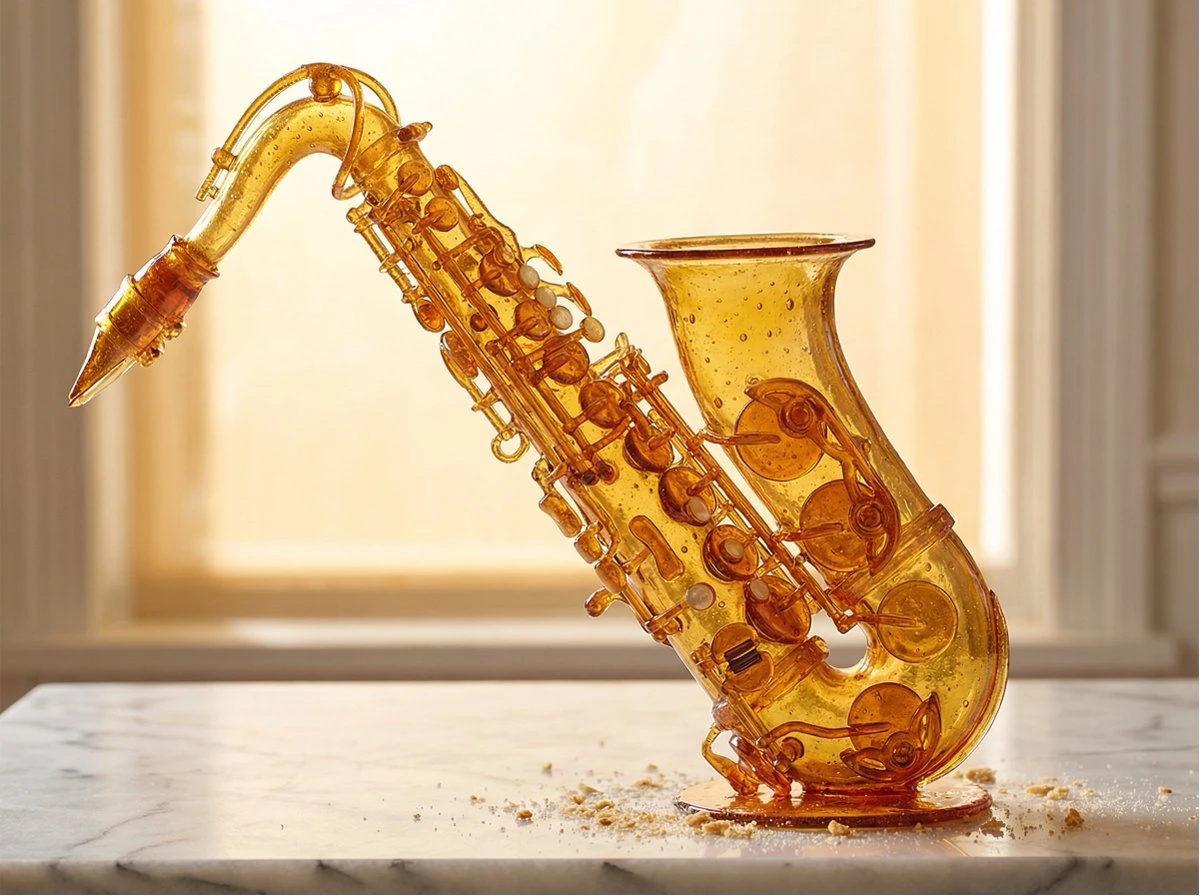 糖艺重塑工业设计,奢华可食艺术品