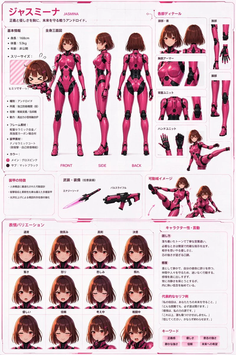 ジャスミーナ設定資料