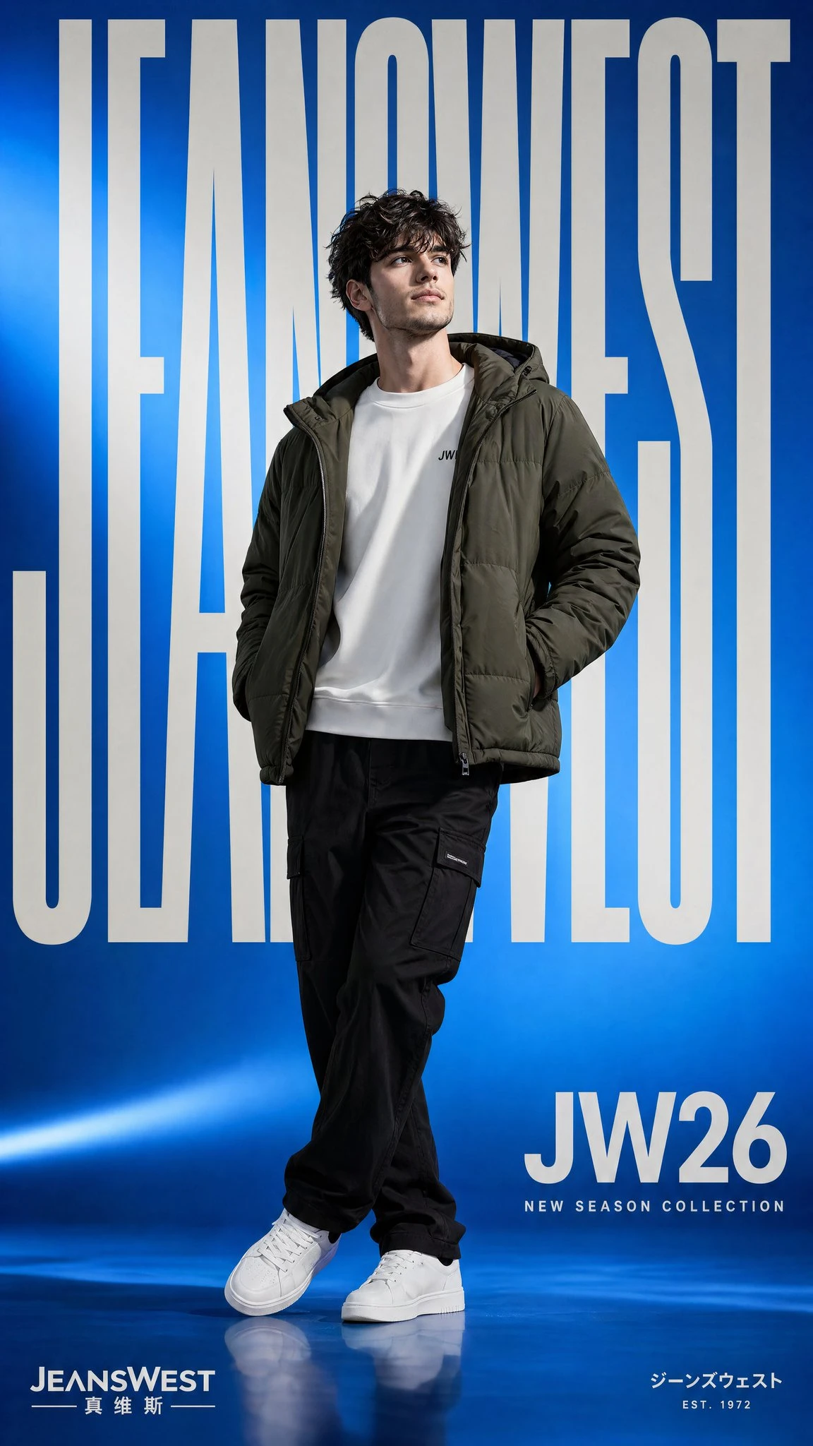 真维斯JW26男装海报