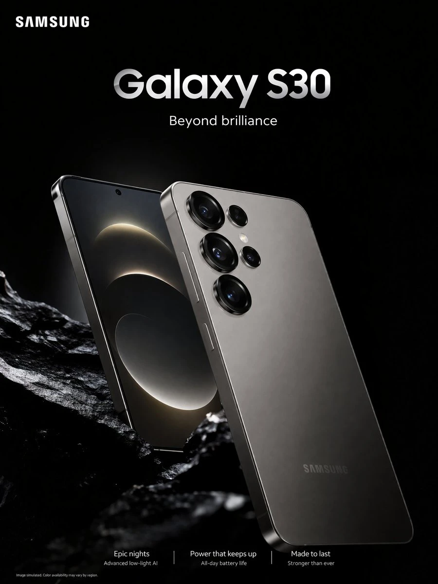 三星Galaxy S30手机广告海报