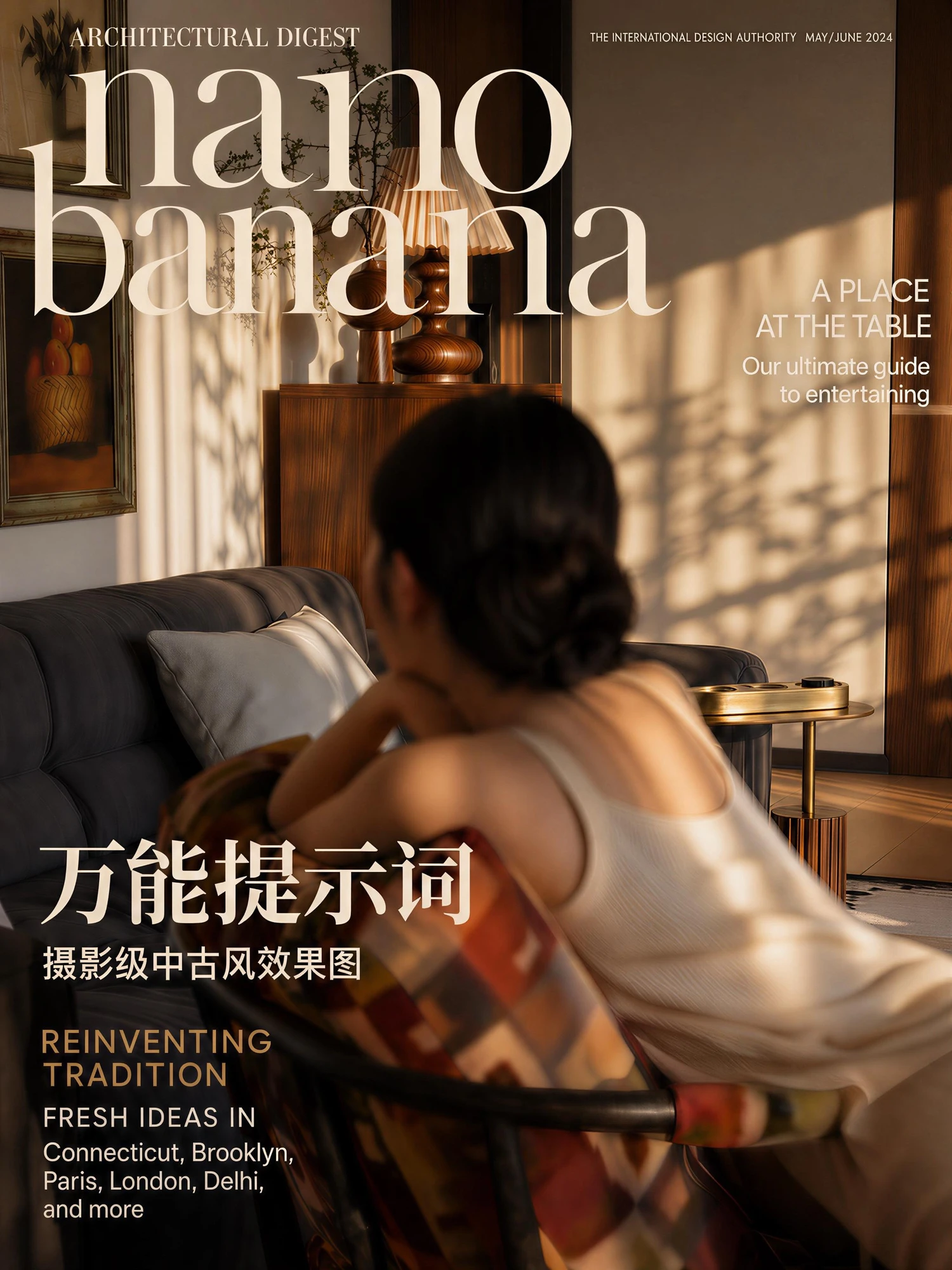 摄影级中古风效果图万能提示词