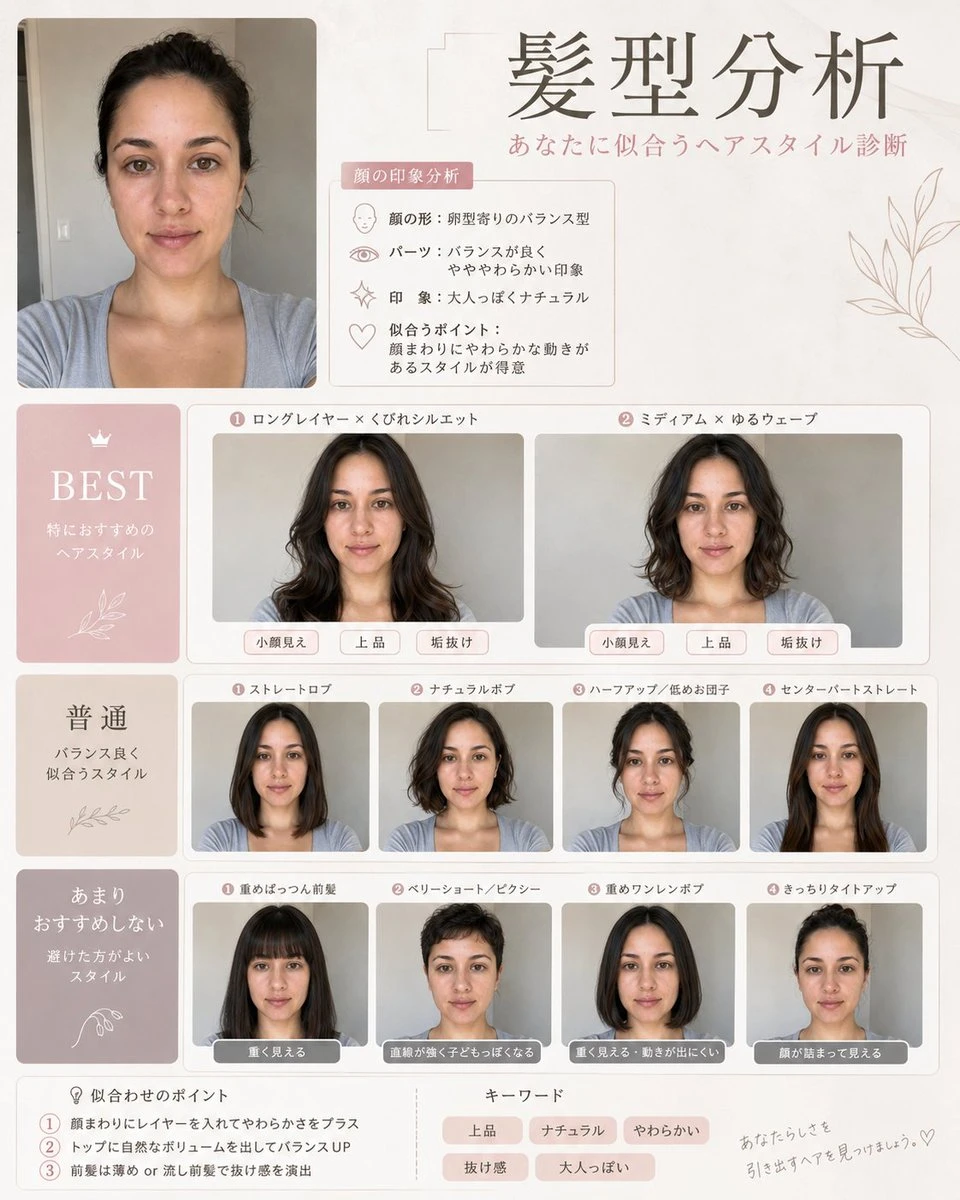 高级感发型妆容分析指南