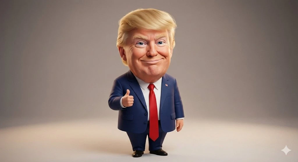 3D卡通名人肖像生成