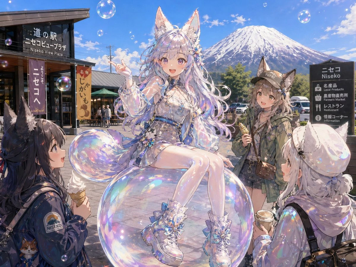 北海道二世古狐耳少女奇幻旅行
