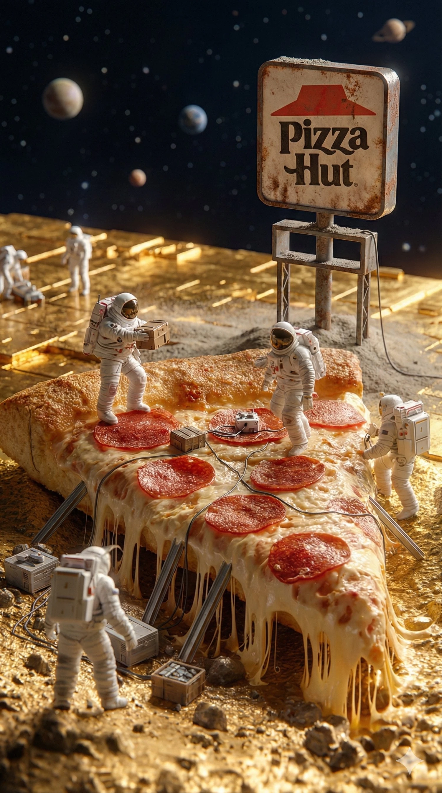 太空美食奇观:宇航员建造品牌地