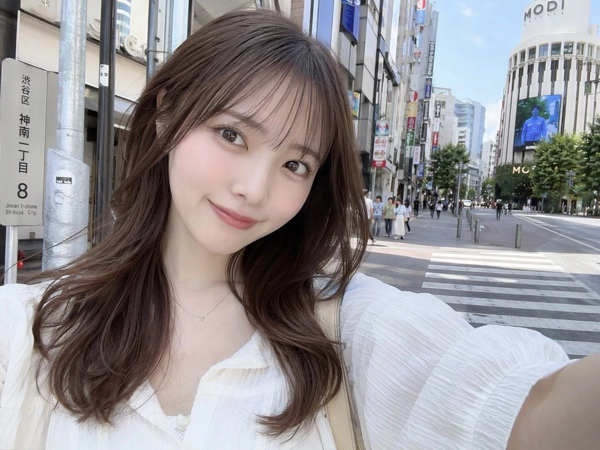日本涩谷街头少女自拍